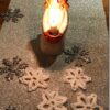 Virkad Snöflinga Virkad snöflinga