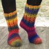 Virkade Sockor Virkad Socka